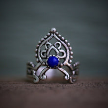  Ring Queen of love lapis lazuli