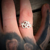 Ring Aum stor - Happy Hippie