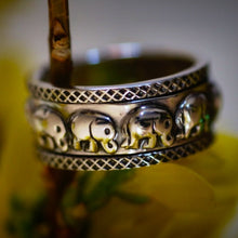  Spinner ring Elefant - Happy Hippie