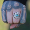 Ring Kerala turkos - Happy Hippie